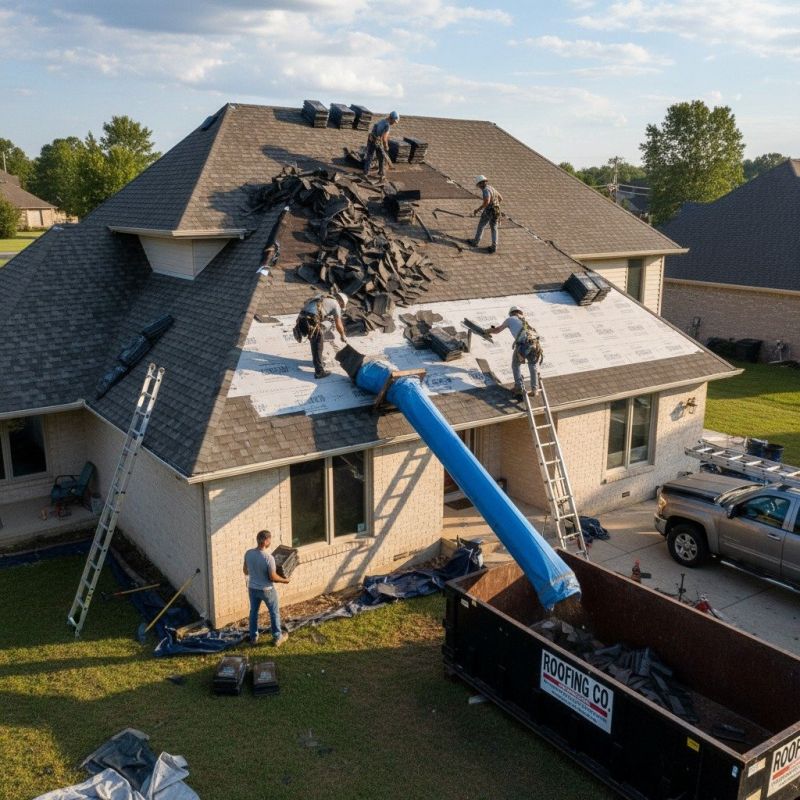 Damaged Roof Replacement in Boston, MA