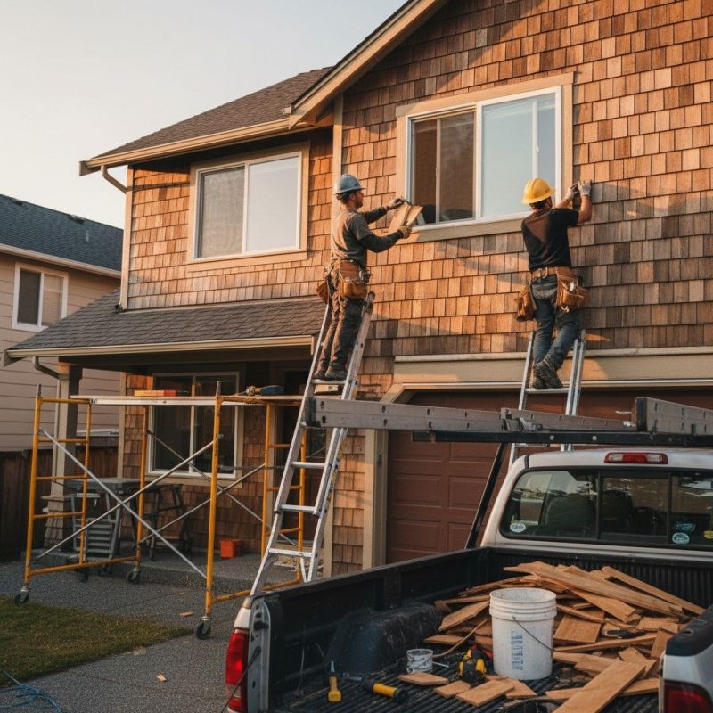 Contact About Vinyl Shake Siding Repair
