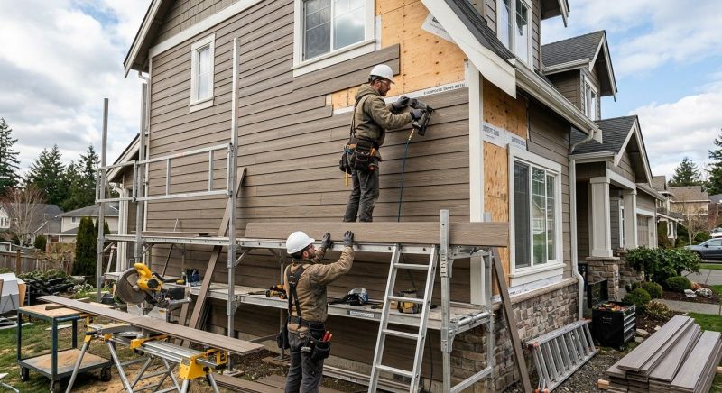 Engineered Siding Installation in Boston, MA