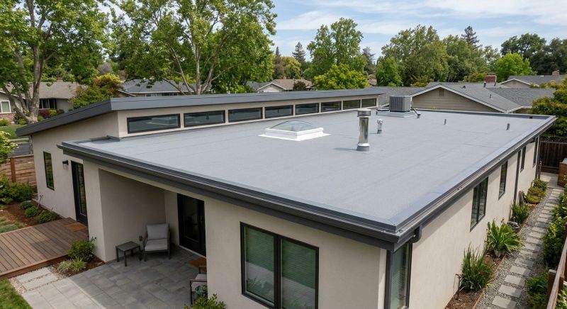 Tpo Roof Replacement in Fredericksburg, VA
