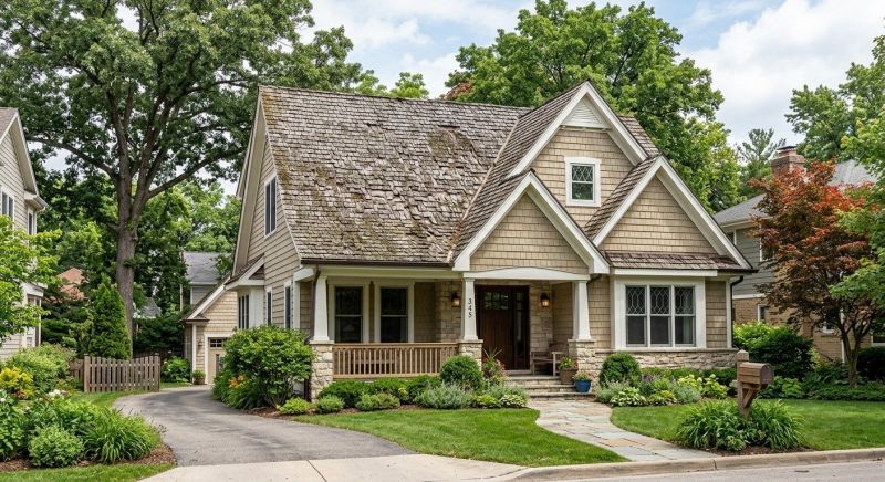 Wood Shake Roof Replacement in Alexandria, VA